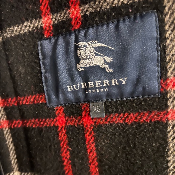 Burberry woman’s XS wool toggle coat long black - Picture 6 of 11